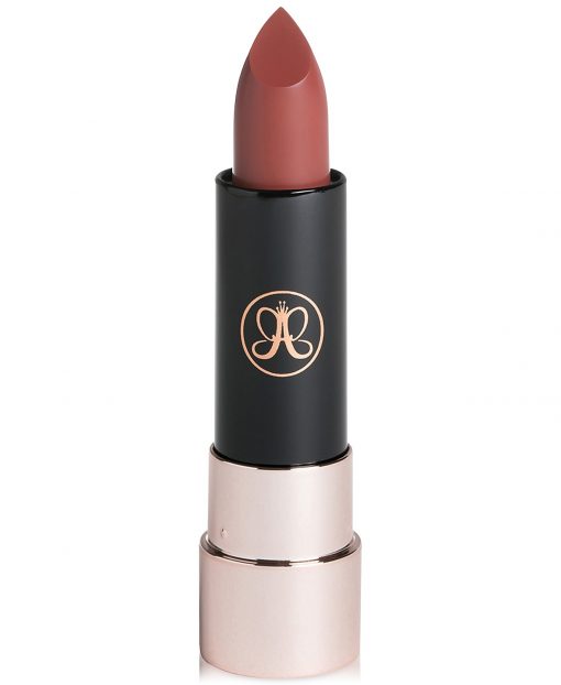 Anastasia Beverly Hills matte Lipstick in Rosewood color shown in Exubuy.com
