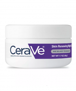 cerave skin renewing night cream to soften skin Exubuy image
