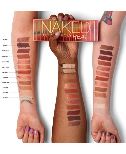 urban decay Naked Heat eye-shadow palette Exubuy image