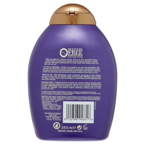 ogx thick full biotin collagen conditioner 13 oz image