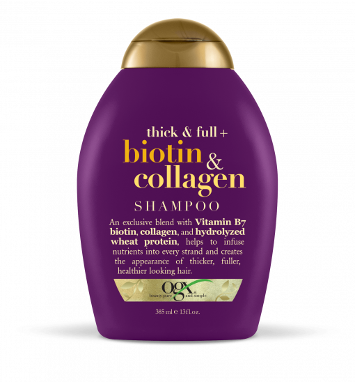 ogx thick full biotin collagen shampoo 13 oz image