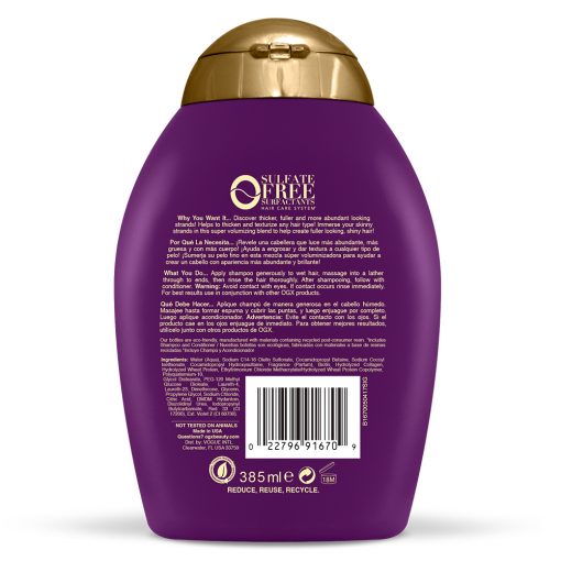 ogx thick full biotin collagen shampoo 13 oz image