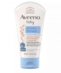 aveeno baby eczema therapy moisturizing cream-5 oz-image
