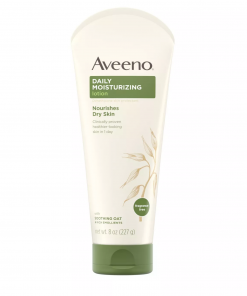 aveeno daily moisturizing lotion for skin unscented 8 oz image