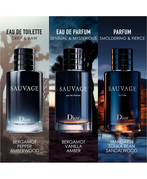 dior sauvage eau de toilette fragrance collection for men 2 oz image