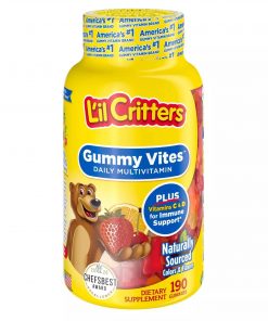 vitafusion lil criters vites complete multivitamin gummies-190 count-image