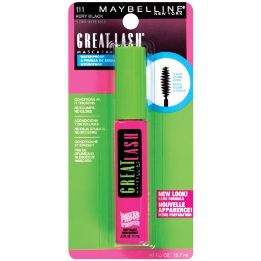 maybelline great lash waterproof mascara very black Exubuy image