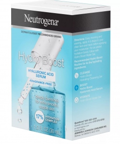 neutrogena hydro boost hyaluronic acid serum unscented 1 oz image