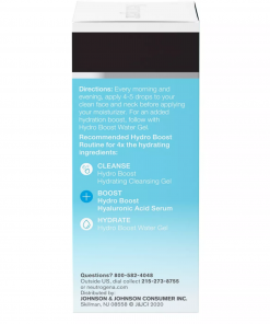 neutrogena hydro boost hyaluronic acid serum unscented 1 oz image