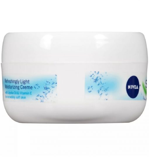 nivea soft moisturizing creme body face and hand cream-6.8 oz-image