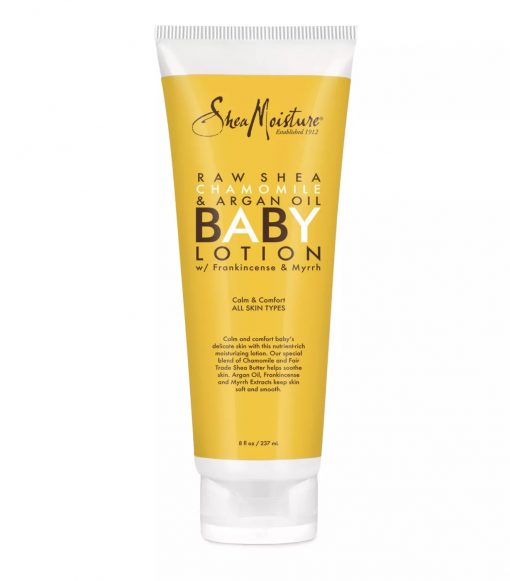 sheamoisture raw shea chamomile argan oil baby lotion-8 oz-image