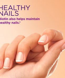 nature's bounty extra strength hair, nail skin biotin & collagen-90 ct-image