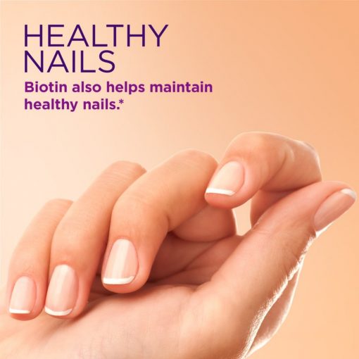 nature's bounty extra strength hair, nail skin biotin & collagen-90 ct-image