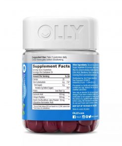 olly glowing skin collagen chewable gummies berry-50 ct-image