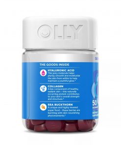 olly glowing skin collagen chewable gummies berry-50 ct-image