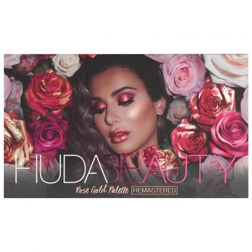 huda beauty rose gold remastered eyeshadow palette