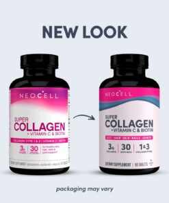 NeoCell – Super Collagen Vitamin C & Biotin – 90 Tablets