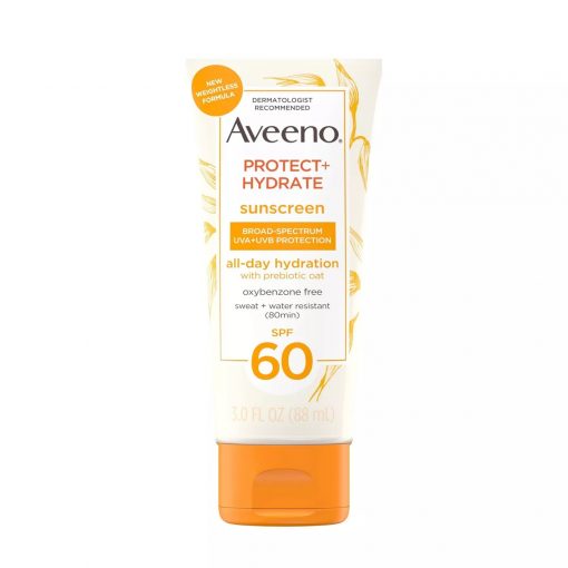 aveeno protect hydrate sunscreen-spf 60