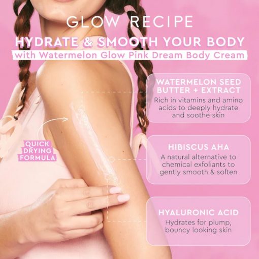 Glow Recipe -Watermelon Glow AHA Pink Dream Body Cream - 200 ml