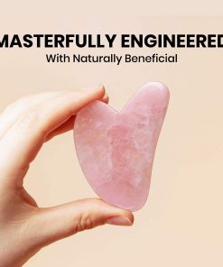 RoselynBoutique Gua Sha Massage Tool - Natural Skin Massager -pink