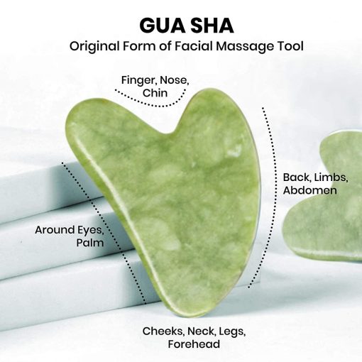 RoselynBoutique Jade Roller Gua Sha Massage Tool