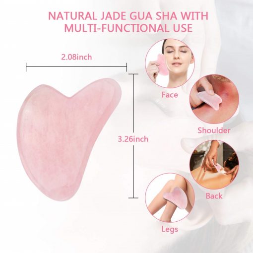 Deciniee -Jade Roller and Gua Sha Set Beauty Face Roller