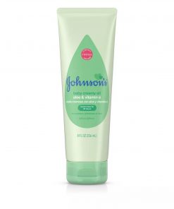 Johnson's Creamy Aloe & Vitamin E Oil - 236 ml