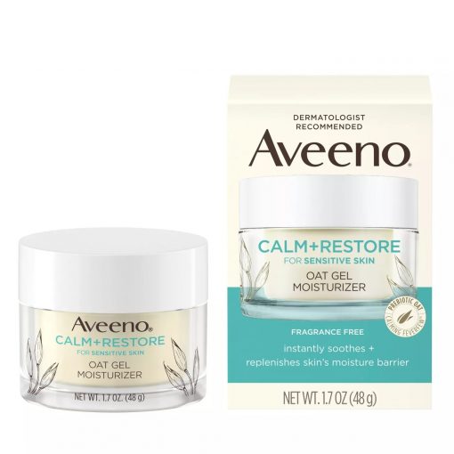 Aveeno Calm and Restore Oat Gel Moisturizer - Unscented - 48 g