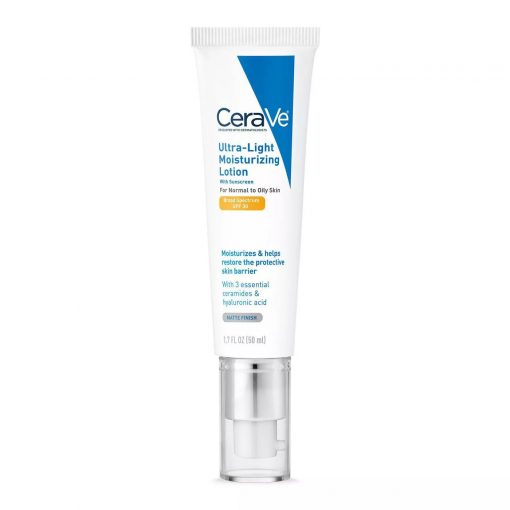 CeraVe Ultra-Light Face Moisturizer with Sunscreen - SPF 30 - 50 ml