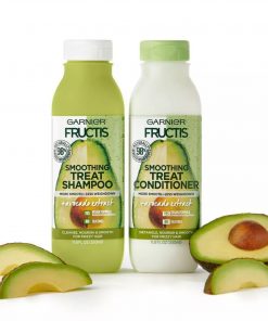 Garnier Fructis Avocado Extract Smoothing Treat Conditioner for Frizzy Hair - 350 ml