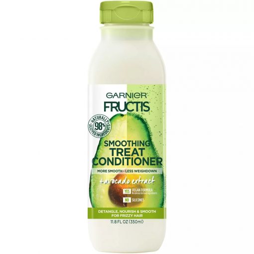 Garnier Fructis Avocado Extract Smoothing Treat Conditioner for Frizzy Hair - 350 ml