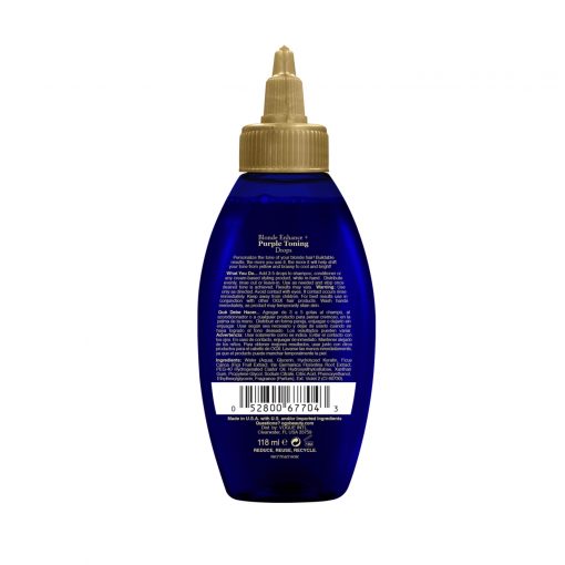 OGX Blonde Enhance + Purple Toning Drops-118 ml