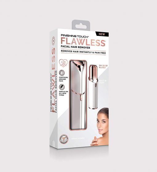 Flawless - Finishing Touch Flawless Women's Painless Hair Remover - White Rose Gold