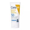 CeraVe Hydrating Mineral Face Sunscreen Lotion with Zinc Oxide – SPF 50 - 75 ml