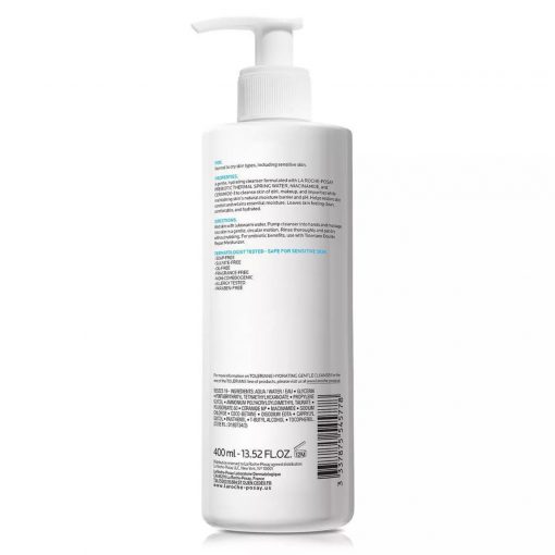 La Roche-Posay Toleriane Hydrating Gentle Face Cleanser with Ceramide - 400 ml