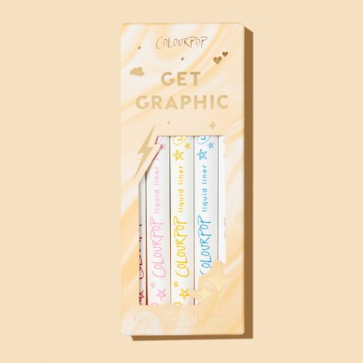 colourpop get graphic liquid liner pen vault-5 pcs