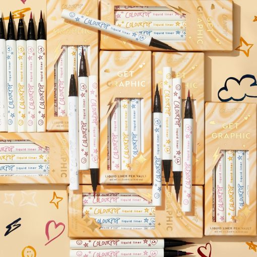 colourpop get graphic liquid liner pen vault-5 pcs