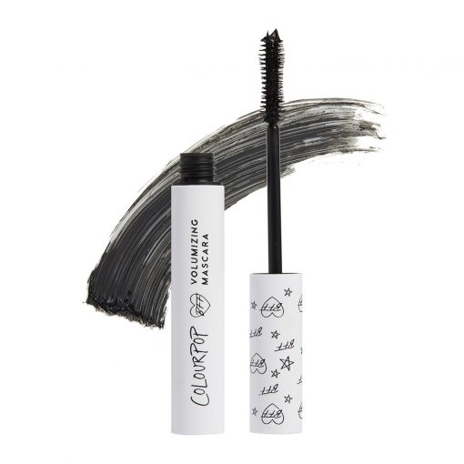 Colourpop bff volumizing mascara-black on black