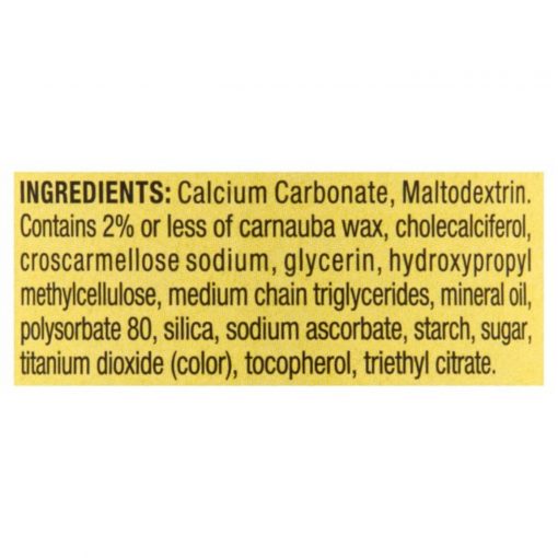 Spring Valley Calcium Dietary Supplement, 600 mg, 100 count