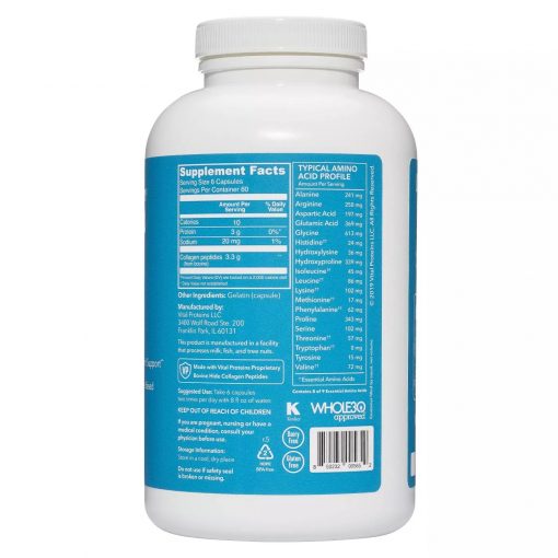 Vital Proteins Collagen Peptides Dietary Supplement Capsules - 360ct