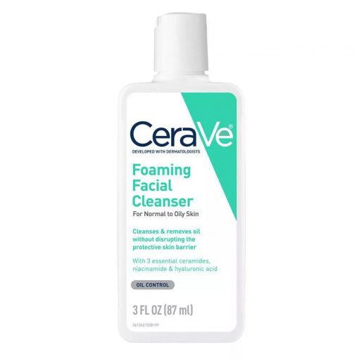 CeraVe – Foaming Facial Cleanser – Normal to Oily Skin – 87 ml
