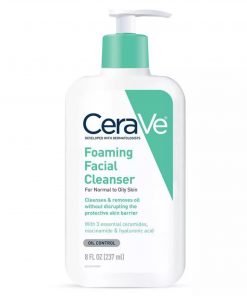 CeraVe – Foaming Facial Cleanser – Normal to Oily Skin – 237 ml