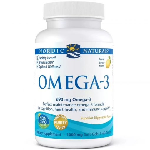 Nordic Naturals Omega-3 Softgels Dietary Supplement - 60ct