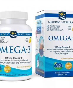 Nordic Naturals Omega-3 Softgels Dietary Supplement - 60ct