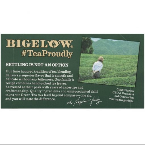 Bigelow Green Tea, 20 Ct Tea Bags