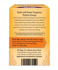 Yogi Tea - Sweet Tangerine Positive Energy Tea