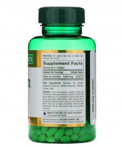 Nature’s Bounty – Biotin Supplement, 5000mcg – 150 Soft gels