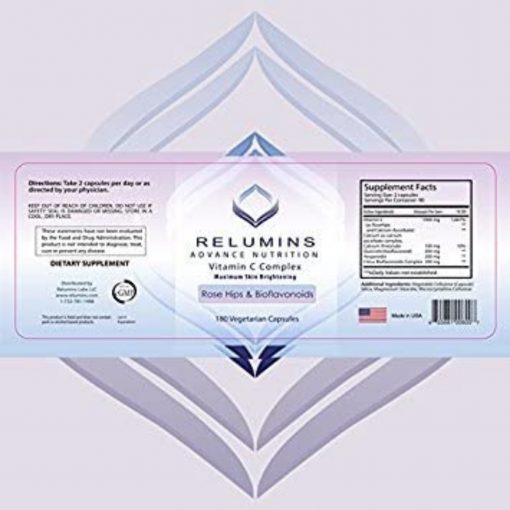 Relumins - Advance Nutrition Vitamin C Complex - 180 Capsules