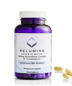 Relumins - Advanced Skin Nutrients 1650 mg Glutatione Complex - 90 Capsules