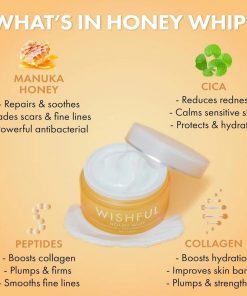 Wishful - Honey Whip Peptide and Collagen Moisturizer - 55 gram